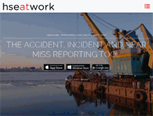 Tablet Screenshot of hseatwork.com